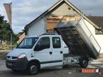 Renault Master 2.5 dCi L3H1 Dubbel Cabine Kipper AC, Auto's, Bestelwagens en Lichte vracht, Renault, Wit, Bedrijf, Onderhoudsboekje