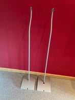 Vier staanders met zware voeten voor speakers / luidsprekers, Ophalen, Gebruikt, Overige merken
