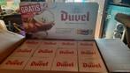 Duvel glazen 150 jaar (+ reclame), Verzamelen, Biermerken, Ophalen of Verzenden, Zo goed als nieuw, Duvel
