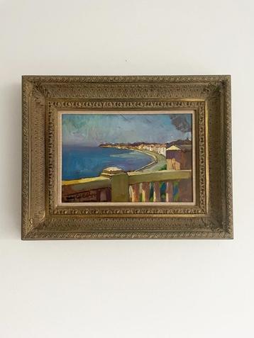 Virginie Cokelberghs - Cote d'Azur schilderij beschikbaar voor biedingen