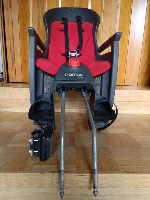 HAMAX kinderzitje ontworpen voor een fiets zonder bagagerek, Fietsen en Brommers, Fietsaccessoires | Fietsstoeltjes, Gebruikt