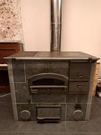 Speksteenkachel/fornuis met oven (Tulikivi LLU 1250), Huis en Inrichting, Kachels, Ophalen, Gebruikt, Houtkachel, Vrijstaand