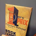 Rare tôle lithographiée brasserie Vivegnis Liège 1937, Collections, Enlèvement ou Envoi