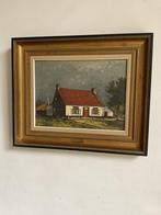 Schilderij olie op paneel van  Julien Deblaere, Antiek en Kunst, Ophalen of Verzenden