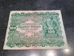 Oostenrijk Hongarije 100 kronen 1922, Postzegels en Munten, Munten en Bankbiljetten | Verzamelingen, Ophalen of Verzenden