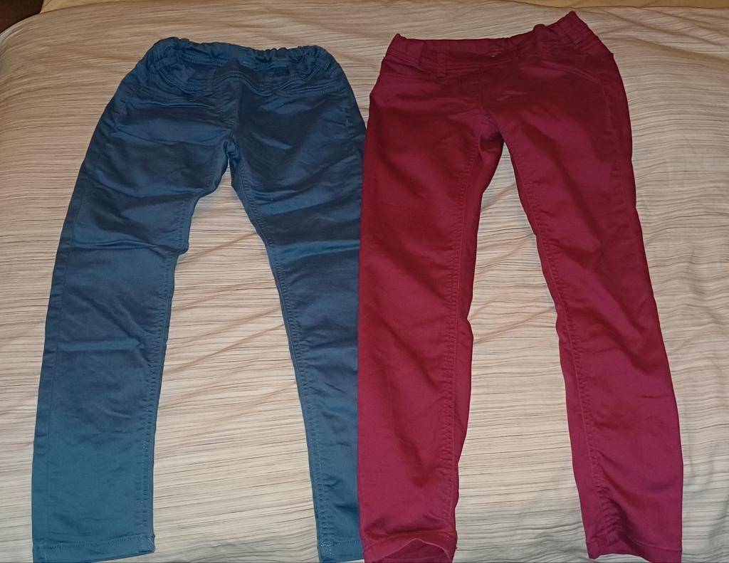 Lot 2 pantalon Skinny C A 10 ans T140 V tements enfant