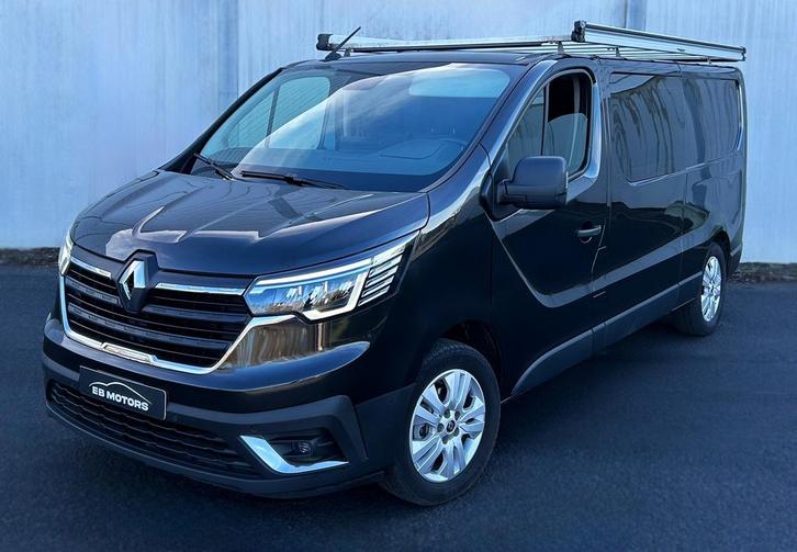 Renault Trafic L2 6-zit dubbele cabine - incl. BTW +garantie, Autos, Renault, Entreprise, Trafic, ABS, Caméra de recul, Phares directionnels