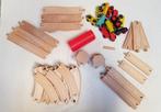 Houten trein IKEA (64 stuks), Ophalen of Verzenden, Gebruikt, Overige typen
