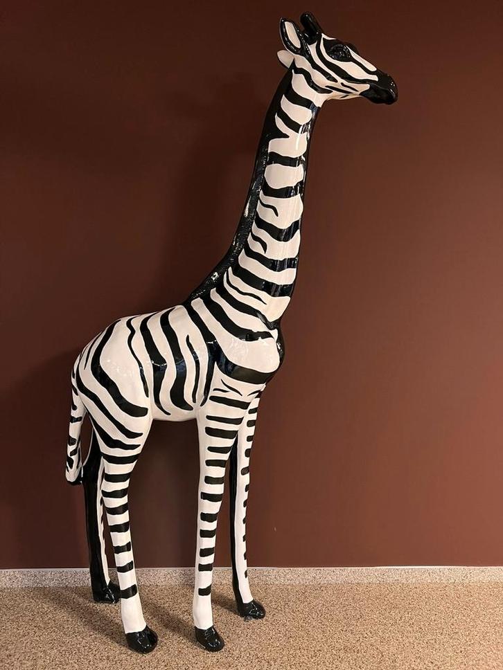 Giraf beeld 210 cm hoog, Tuin en Terras, Tuinbeelden, Ophalen