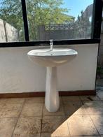 Lavabo met voet (één geheel), Doe-het-zelf en Bouw, Sanitair, Ophalen