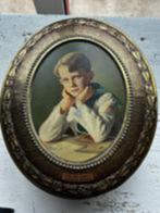 * Blikken Doos: Jeugdige Koning Boudewijn, Cote d'Or, Verzamelen, Ophalen of Verzenden