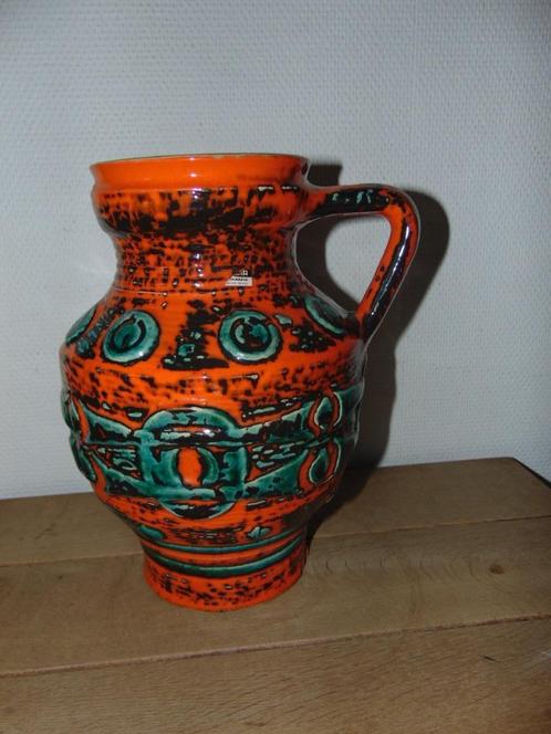 Retro West Germany vaas 27 cm, Verzamelen, Retro, Huis en Inrichting, Ophalen of Verzenden