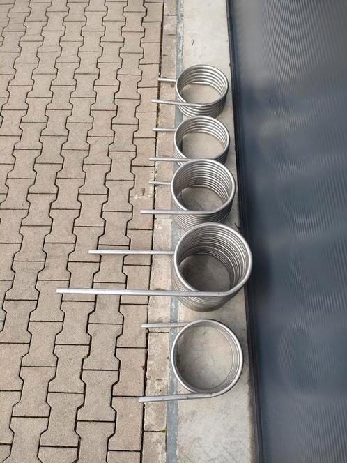 Div spiraal RVS316 diameters en maten mogelijk rvs kachels, Tuin en Terras, Zwembad-toebehoren, Nieuw, Verwarming, Ophalen of Verzenden
