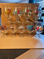 9 duvel glazen, Verzamelen, Ophalen of Verzenden