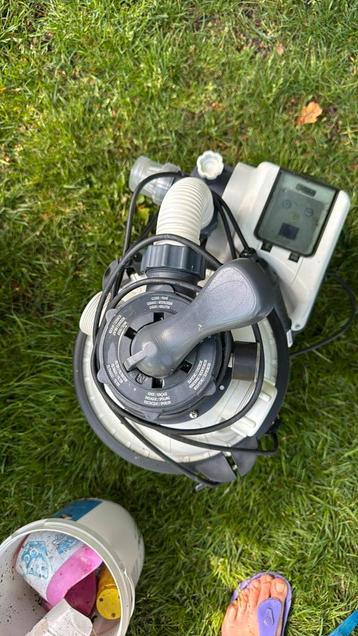 Intex zandfilter sx 1500 gevuld met glas van 2024  beschikbaar voor biedingen