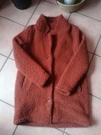 Manteau femme ocre en fausse fourrure taille 40, Kleding | Dames, Jassen | Winter, Ophalen of Verzenden, Zo goed als nieuw