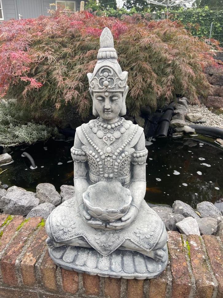 Boeddha, Tuin en Terras, Tuinbeelden, Nieuw, Boeddhabeeld, Beton, Ophalen