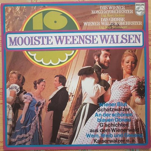 LP 16 Mooiste Weense Walsen - Das Grosse Wiener Walzer Orche, Cd's en Dvd's, Vinyl | Klassiek, Zo goed als nieuw, 12 inch, Ophalen of Verzenden