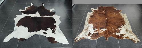 2 grote koeienhuiden, Huis en Inrichting, Stoffering | Tapijten en Vloerkleden, Gebruikt, Ophalen