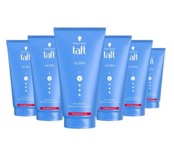 Gel capillaire Taft Ultra Styling en vrac - 6 x 150 ml - Gel