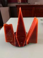 3 bougies pyramide, Zo goed als nieuw, Rood