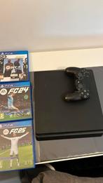 Ps4 Slim + Fifa 24, Fc25 et UFC4 + 1 manette, Games en Spelcomputers, Ophalen, Met 1 controller, Slim, 500 GB