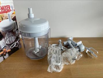 Multi-mixer zo goed als nieuw, Enlèvement ou Envoi, Comme neuf, Blanc, Autres types