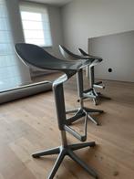 3 barkrukken Kartell, Huis en Inrichting, 3 krukken, Ophalen, Gebruikt, In hoogte verstelbaar