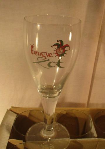 11 Nieuwe Glazen van Brugse Zot, Verzamelen, Biermerken, Ophalen of Verzenden, Nieuw, Glas of Glazen