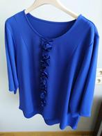 blauwe blouse maat 42, Kleding | Dames, Maat 42/44 (L), Ophalen of Verzenden, Zo goed als nieuw