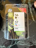Cartouches hp 56 + 57, Computers en Software, Ophalen, Nieuw