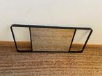 Spiegel met zwarte omlijsting, Enlèvement ou Envoi, Moins de 100 cm, Comme neuf, Rectangulaire