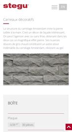 Amsterdam (brique de parement: 50 boîtes×0,59m².), Enlèvement, Neuf