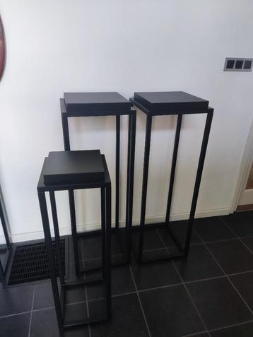 Black-line sokkel zuil pilaar plantentafel! NIEUW beschikbaar voor biedingen
