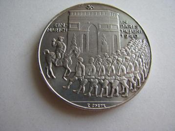 Pièce 1940 5RM Arc de Triomphe., Envoi, Allemagne