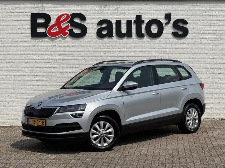 Skoda Karoq 1.0 TSI Style Camera Clima Cruise Trekhaak Induc, Auto's, Skoda, Bedrijf, Karoq, ABS, Adaptieve lichten, Airbags, Bluetooth