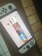 Nintendo oled, Games en Spelcomputers, Met games, Met 2 controllers, Zo goed als nieuw, Switch OLED