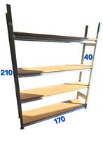 Stelling rek rekken met planken of voor autobanden opslagrek, Enlèvement, Utilisé