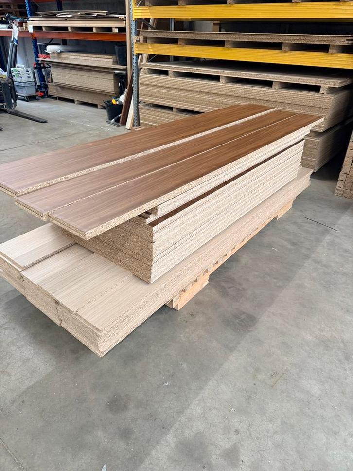 Melamine platen, Bricolage & Construction, Bois & Planches, Neuf, Chêne, Enlèvement