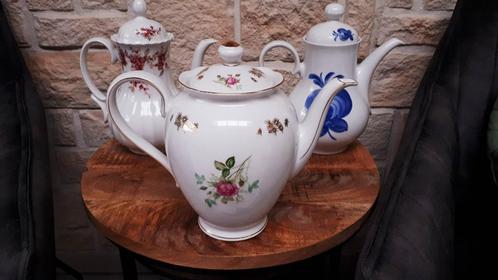 3 Mooie Verschillende oude Landelijke Koffiepotten, Antiek en Kunst, Antiek | Email, Ophalen of Verzenden
