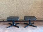 Set van twee ottomans van Unico, 1980’s, Huis en Inrichting, Ophalen