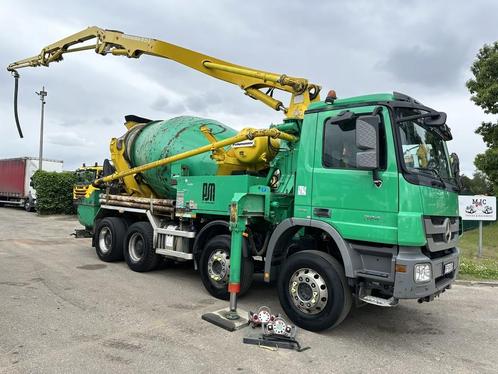 Mercedes-Benz ACTROS 3241 8x4 PUMI PM M 21-3 (21m) Putzmeist, Autos, Camions, Entreprise, Achat, ABS, Jantes en alliage léger