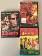 Lot 3 films/DVD, Spider-man 2, Bandits, Backeljau., Ophalen of Verzenden