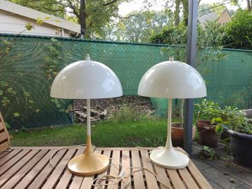 Vintage Hala mushroom lampen (1 schade) beschikbaar voor biedingen