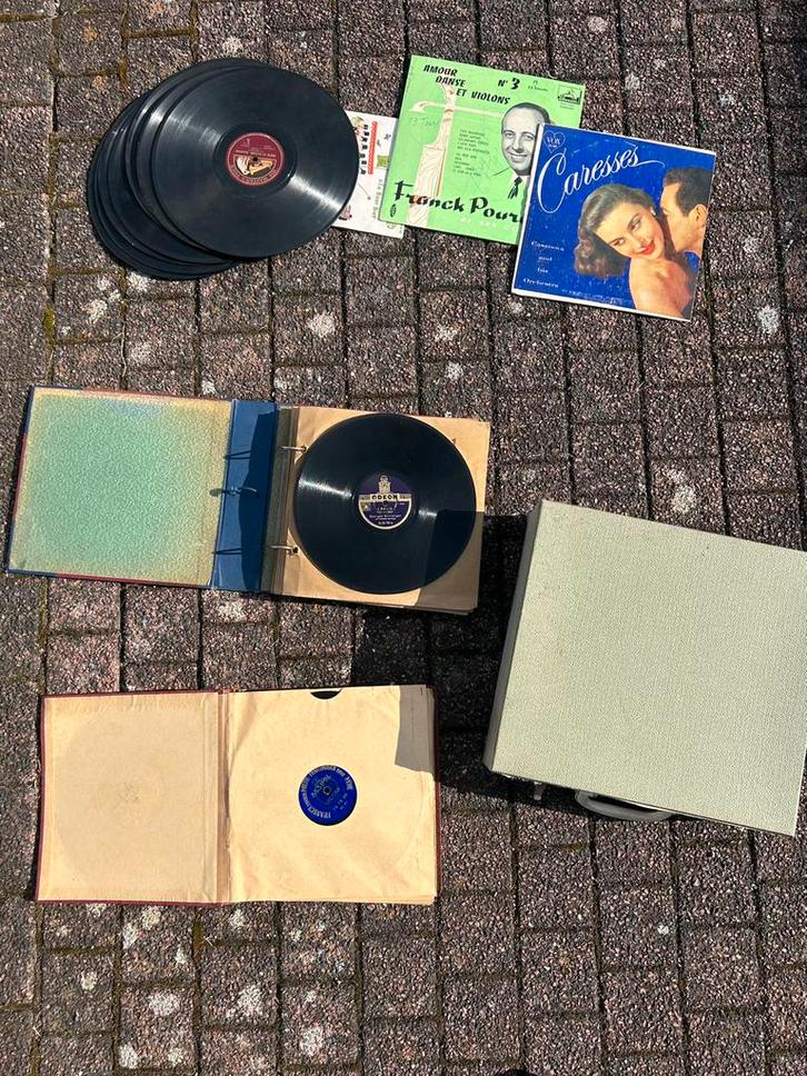 Lot de disques vinyles, 33 tours, 1 classeur etc, CD & DVD, Vinyles | Classique, Enlèvement