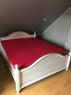 Bed, Comme neuf, Deux personnes, Crème, 180 cm