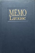 Mémo Larousse, Gelezen, Ophalen of Verzenden, Los deel, Algemeen