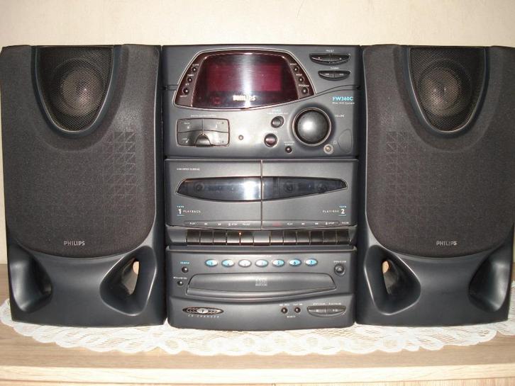 Mini-keten Philips model FW360C/22, Audio, Tv en Foto, Stereoketens, Gebruikt, Tuner of Radio, Speakers, Philips, Ophalen of Verzenden