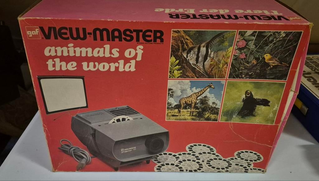 Ensemble de projecteurs vintage GAF View-Master., Antiquités & Art, Antiquités | Jouets, Enlèvement ou Envoi