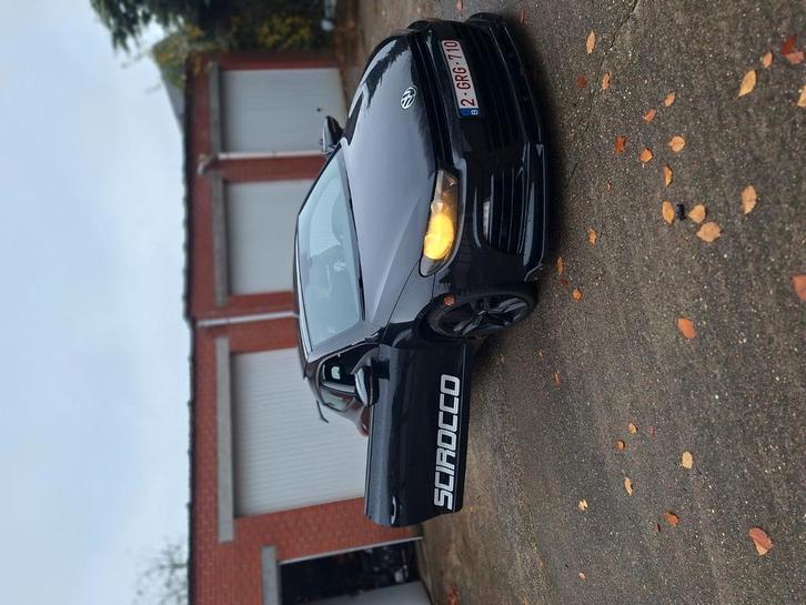 Vw scirocco 160pk, Autos, Volkswagen, Particulier, Scirocco, Essence, Euro 5, Coupé, 2 portes, Boîte manuelle, Noir, Traction avant